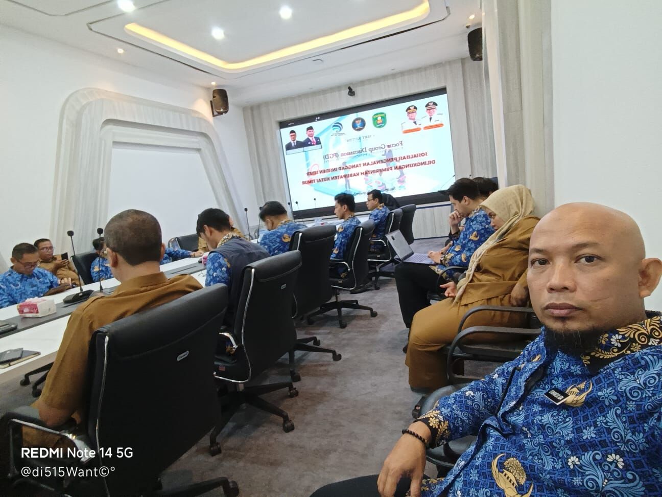 Suasana FGD Pengenalan Tanggap Insiden Siber KUTIM-CSIRT